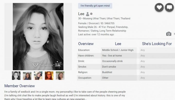 ThaiCupid Dating Site